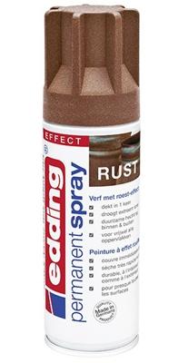 Edding Permanent Spray 5200, 200 ml, roest-effect Edding Permanent Spray 5200, 200 ml, roest-effect