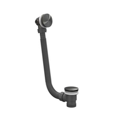 IVY Badoverloop - Vulcombinatie met Sifon - Geborsteld RVS 316 Carbon Black PVD