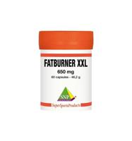 SNP Fatburner XXL 650mg puur 60 Vegetarische capsules - thumbnail