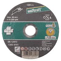Wolfcraft Doorslijpschijf | Ø125 x 1,6 x 22,23 | 1 stuk - 1688999 - thumbnail