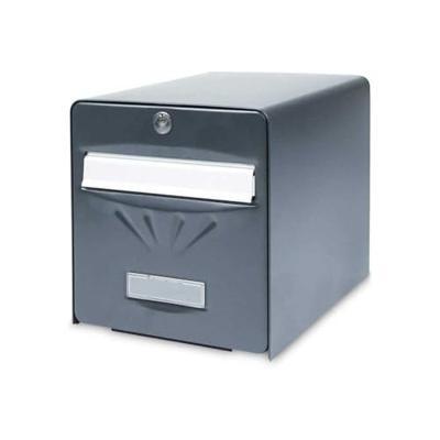 Brievenbus Burg-Wachter Grijs Antraciet Roestvrij staal Kristal Gegalvaniseerd staal 28 x 36,5 x 31 cm