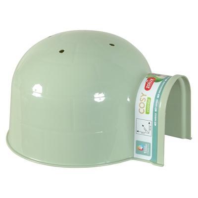 Zolux iglo knaagdier plastic groen Zolux iglo knaagdier plastic groen