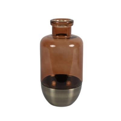 Countryfield vaas naomi bruin 25 cm | 4 stuks