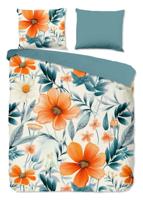 Good Morning Dekbedovertrek "bloemen" - Multi - (240x200/220 cm) - Katoen - thumbnail