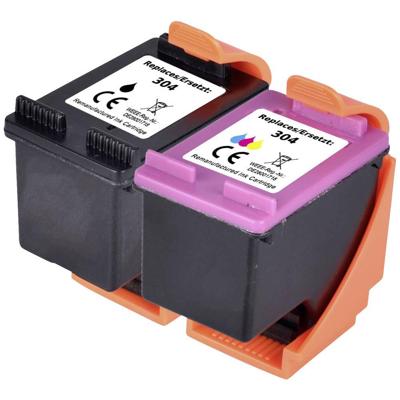 Renkforce Inktcartridge vervangt HP 304, 3JB05AE, N9K06AE, N9K05AE Compatibel Combipack Zwart, Cyaan, Magenta, Geel RF-5628894 Renkforce Inktcartridge vervangt HP 304, 3JB05AE, N9K06AE, N9K05AE Compatibel Combipack Zwart, Cyaan, Magenta, Geel RF-5628894