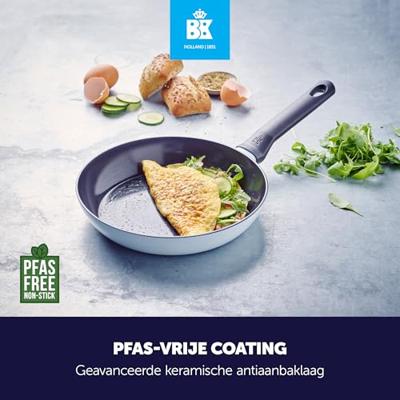 Enjoy koekenpannenset Lichtblauw 2-delig