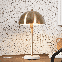 its about RoMi Tafellamp 'Toulouse' 45cm, kleur Goud - thumbnail