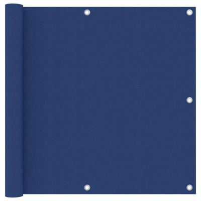 VidaXL Balkonscherm 90x300 cm oxford stof blauw