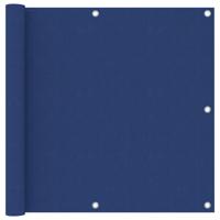 VidaXL Balkonscherm 90x300 cm oxford stof blauw - thumbnail