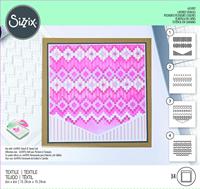 Sizzix • layered stencils textile 4pieces - thumbnail