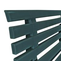 VidaXL Tuinbank 145,5 cm kunststof groen - thumbnail