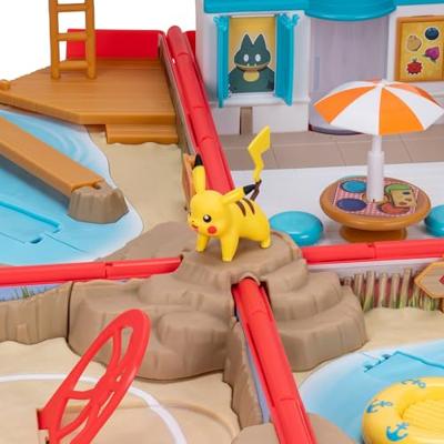 Jazwares Pokémon - draagkoffer battle beach speelset - thumbnail