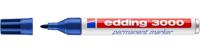 Viltstift edding 3000 rond 1.5-3mm blauw | 10 stuks - thumbnail