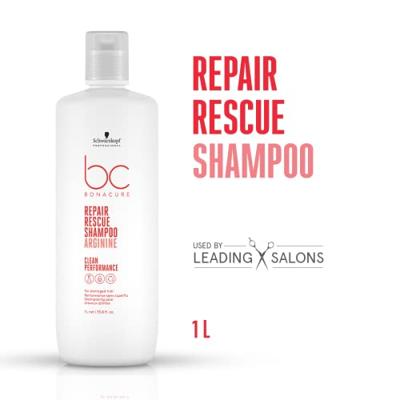 Schwarzkopf BonaCure Clean Performance Repair Rescue Shampoo Arginine 1000ml