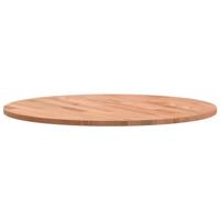 Tafelblad rond 60x1,5 cm massief beukenhout - thumbnail