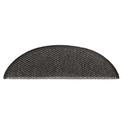 Trapmatten zelfklevend 15 st sisal-look 56x20 cm antracietkleur