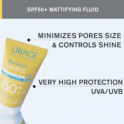 Uriage Bariesun Mat Fluid SPF50+ 50 ml Uriage Bariesun Mat Fluid SPF50+ 50 ml