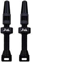 Jrc - tubeless ventiel set 44mm zwart - thumbnail