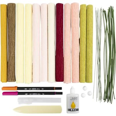 Creativ Company Hobbyset crêpepapier, boeket, crêpe-verhouding: 180%, 1 doos
