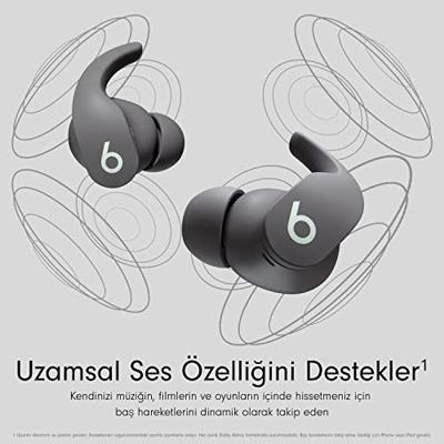 Beats Fit Pro - Echt draadloze oordopjes met ruisonderdrukking - IPX4-beschermingsklasse IPX4, compatibel met Apple en Android, Class 1 Bluetooth®, ingebouwde microfoon, grijs