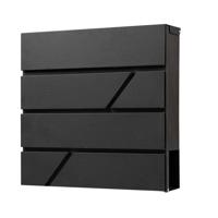 Brievenbus Deluxe PB200, zwart - thumbnail