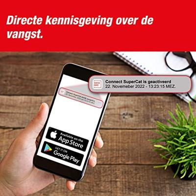 Swissinno Fangmelder Connect SuperCat Muizenval Functies: Lokstof 1 stuk(s)