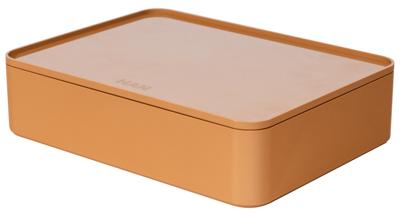 HAN HA-1110-83 Smart-organiser Allison Box Met Binnenschaal En Deksel Caramel Bruin, Stapelbaar HAN HA-1110-83 Smart-organiser Allison Box Met Binnenschaal En Deksel Caramel Bruin, Stapelbaar