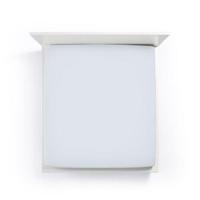 Bella Donna Bella Donna Jersey La Piccola Topperhoeslaken 200x210-220 cm lichtgrijs-0703 - thumbnail