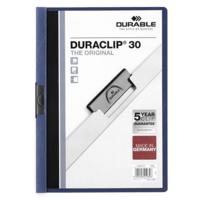 Documenthouder Durable Duraclip 30 Donkerblauw Hemelsblauw A4 25 Onderdelen - thumbnail