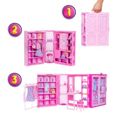 Barbie Super Kledingkast Speelset
