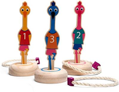 BS Toys ringwerpen vogels hout - werpspel