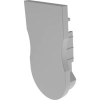 Deko Light 979721 Endkappe R-AU-03-12 Set 2 Stk, Grau Profieleindkap Kunststof (l x b) 32.4 mm x 18 mm 1 stuk(s) - thumbnail