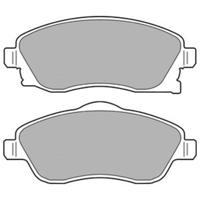 Remblokkenset, schijfrem LP1676 - thumbnail