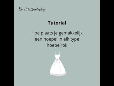 Bianco Evento H2-160 Hoepelrok | Maat: XXL