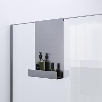 Brauer doucherek - 25x40cm - RVS geborsteld 5-NG-228