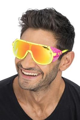 Partybril Pink/Geel Saturn