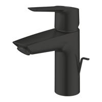 Wastafelmengkraan GROHE QuickFix Start S-Size ES Met Waste Mat Zwart - thumbnail