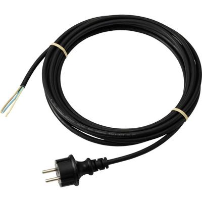 Sygonix SY-6887476 Aansluitkabel Stroom Zwart 5 m