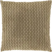 Unique Living kussen camille 45x45cm taupe - thumbnail