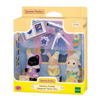 Sylvanian Families Trio peutervriendjes pyjama party - thumbnail