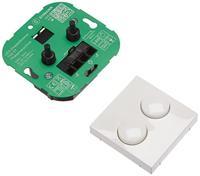 Ehmann 4295x0700 Draaidimmer Geschikt voor lampen: LED-lamp, Gloeilamp, Halogeenlamp Wit (RAL 9016) - thumbnail