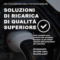 Laadkabel - AEG - 5124 - 32A voor elektrische voertuigen & plug-in hybrides - 5m - Driefasig 32A 480V AC - thumbnail