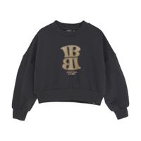 Indian Blue Jeans Winter sweater meisjes - grijs - lava dye - thumbnail