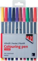 Viltstift Quantore 1 mm etui 10 stuks - thumbnail
