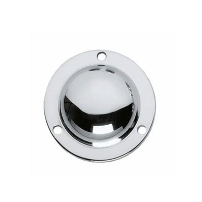 Afdekplaatje voordeurknop chroom Afdekplaatje voordeurknop chroom
