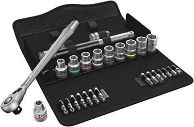 Wera 8100 SC 11 Zyklop 05004081001 Dopsleutelset Inch 1/2 28-delig Wera 8100 SC 11 Zyklop 05004081001 Dopsleutelset Inch 1/2 28-delig