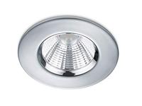 Trio Badkamer inbouwspotZagros met led rond chroom - 650710106 - thumbnail