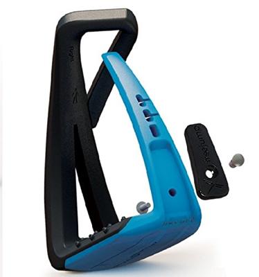 Freejump Soft up Lite veiligheidsbeugels zwart/blauw maat:11