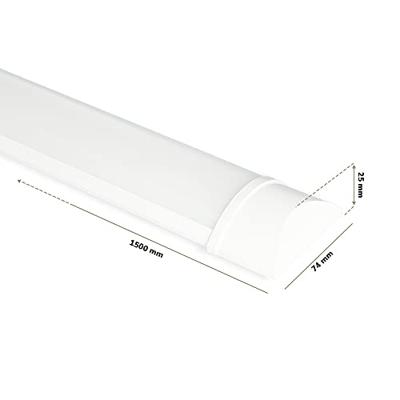 LED Batten 150cm - 50 Watt 6000lm (120lm/W) - 6400K daglicht wit - Vervangt 400 Watt - Samsung SMD LED chips - Flikkervrij - IP20 Stofdicht - Onderbouwverlichting