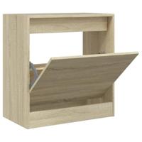 VidaXL Schoenenkast 60x34x63,5 cm bewerkt hout sonoma eikenkleurig - thumbnail